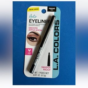 L.A. Colors AUTO EYELINER Black Smooth Application 0.01 oz